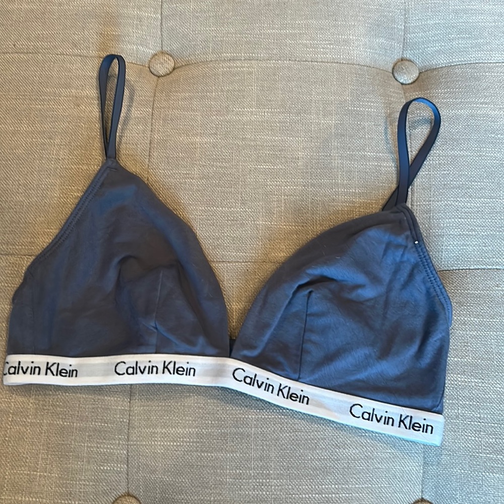 Calvin Klein Blue Bralette Top
